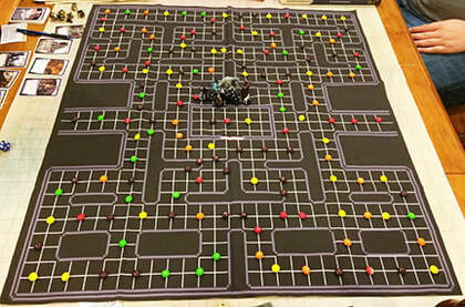 Dungeons and Dragons as a PacMan game