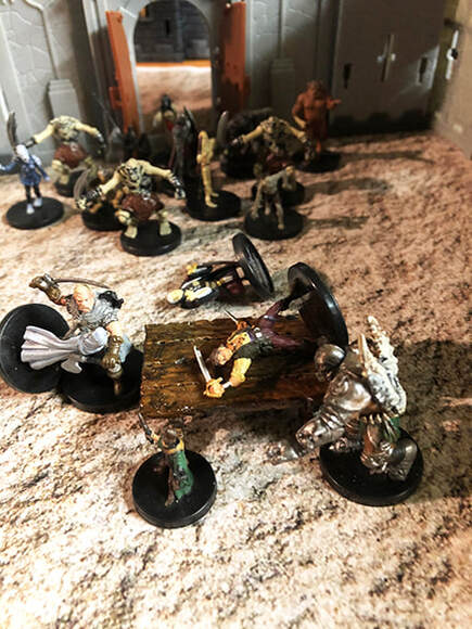 Christopher returns from the dead. (Dungeons and dragons miniatures)
