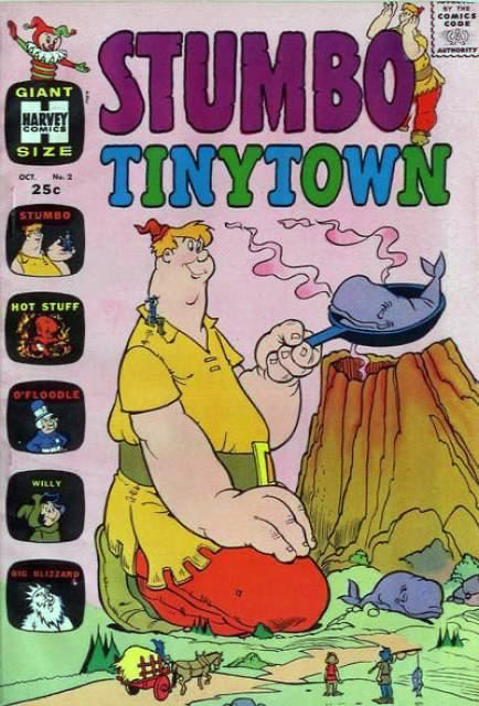 Image of a Stumbo Tiny Town comic cover